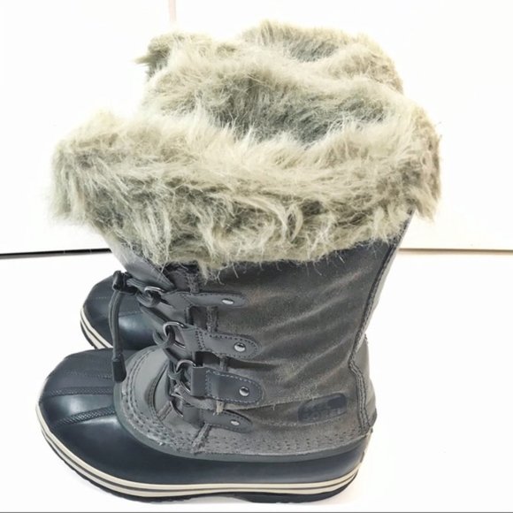 Sorel Girls Joan of Artic Snow-boots Sz 4 - Picture 3 of 10